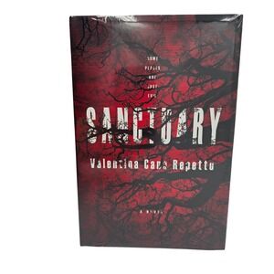 Sanctuary A Novel by Valentina Cano Repetto Signed Horror Book Sealed New‎